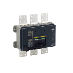 Schneider Electric Molded Case Circuit Breaker; 3-Pole; 1600A; 600VAC; 35kA @ 480VAC; Bus Bar (no lugs); UL 489